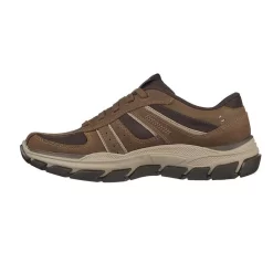 Zapatillas Caminar Hombre SKECHERS Relaxed Fit Respected-Edgemere Marrón -Equipo Deportivo zapatillas caminar hombre skechers relaxed fit respected edgemere marron 4