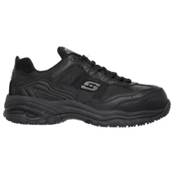 Zapatillas Caminar Hombre SKECHERS Work Soft Stride Negro