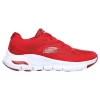 Zapatillas Caminar Mujer Skechers Arch Fit Cool Oasis Rojo
