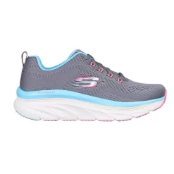 Zapatillas Caminar Mujer SKECHERS D'Lux-Walker Negro -Equipo Deportivo zapatillas caminar mujer skechers dlux walker gris