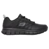 Zapatillas Caminar Mujer SKECHERS Work Relaxed Fit Sure Track Negro