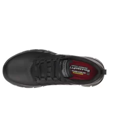 Zapatillas Caminar Mujer SKECHERS Work Relaxed Fit Sure Track Negro -Equipo Deportivo zapatillas caminar mujer skechers work relaxed fit sure track negro 2
