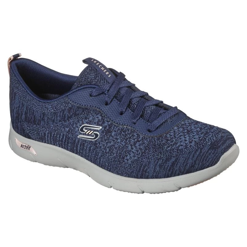 Zapatillas Caminar Unisex Skechers Arch Fit Refine Azul Marino 2 Zapatillas Caminar Unisex Skechers Arch Fit Refine Azul Marino - Imagen 2