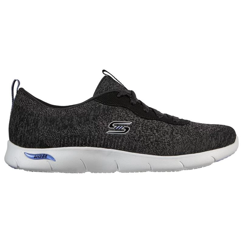 Zapatillas Caminar Unisex Skechers Arch Fit Refine Negro 1 Zapatillas Caminar Unisex Skechers Arch Fit Refine Negro