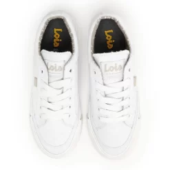 Zapatillas De Lona Para Mujer Lois 61326 Blancas Con Suela Antideslizante 9 Zapatillas De Lona Para Mujer Lois 61326 Blancas Con Suela Antideslizante -Equipo Deportivo zapatillas de lona para mujer lois 61326 blancas con suela antideslizante 3