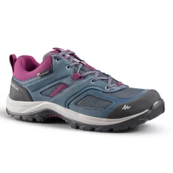 Zapatillas De Montaña Y Trekking Impermeables Mujer Quechua MH100 Gris -Equipo Deportivo zapatillas de montaa y trekking impermeables mujer quechua mh100 azul