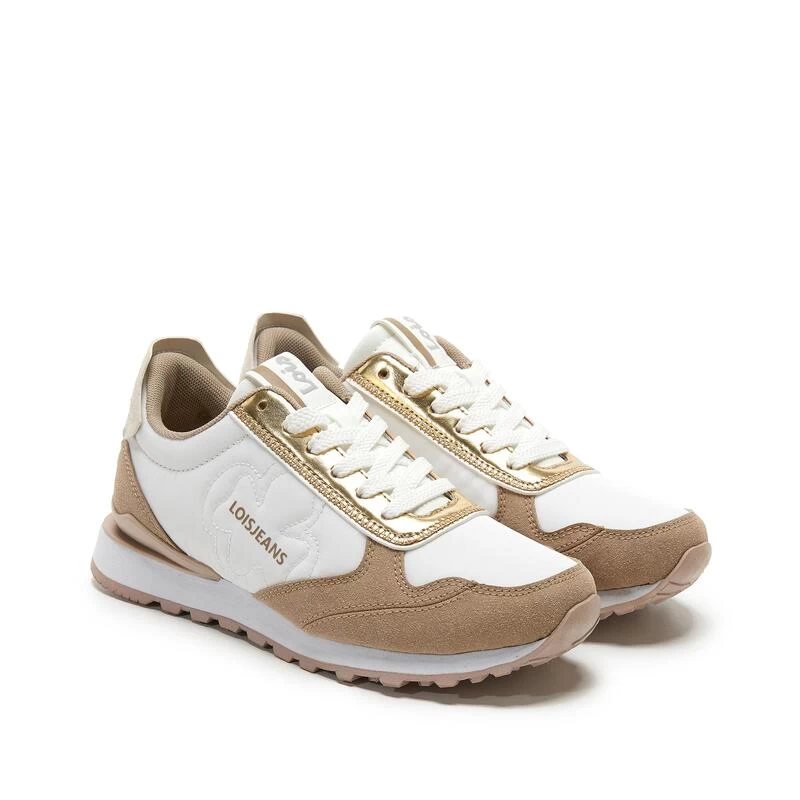 Zapatillas Deportivas Para Mujer Lois 85849 Blancas Con Estabilizador 2 Zapatillas Deportivas Para Mujer Lois 85849 Blancas Con Estabilizador - Imagen 2